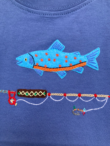 Trout & Fly Rod Tee