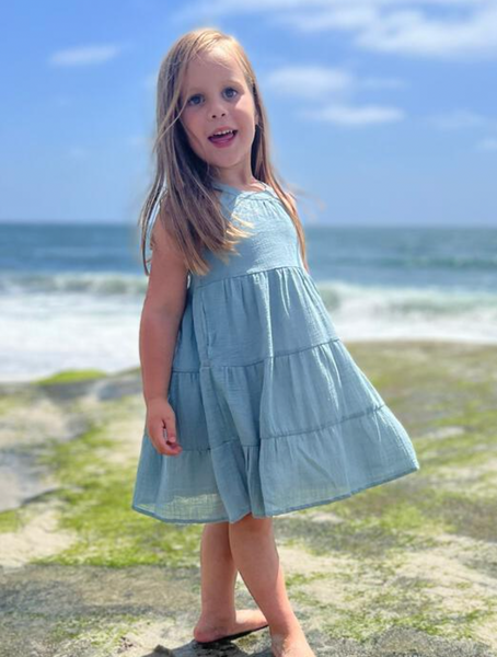 Maleia Dress-Seaglass