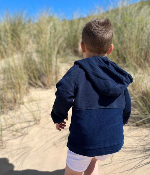 Vintage Navy Hoodie