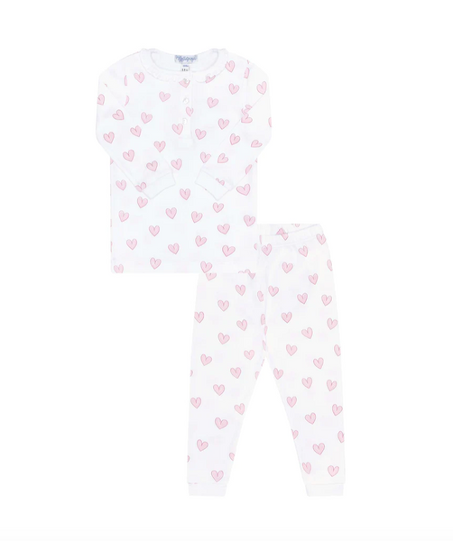 Pink Heart Print