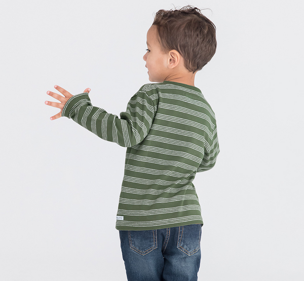 L/S Stripe Henley