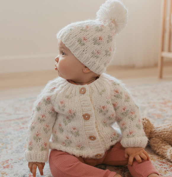 Bitty Blooms Sweater