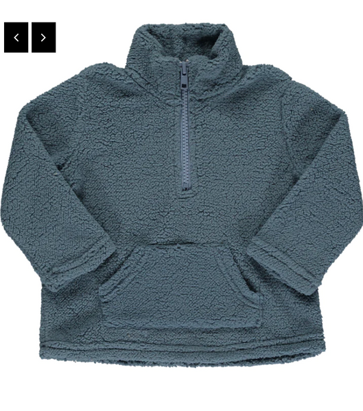Sherpa Pullover Blue