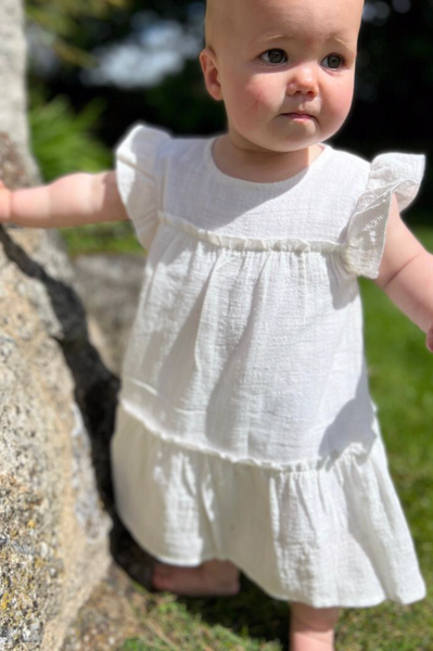 Ettie & H Gracie Dress White