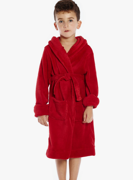 Fleece Hooded Robe