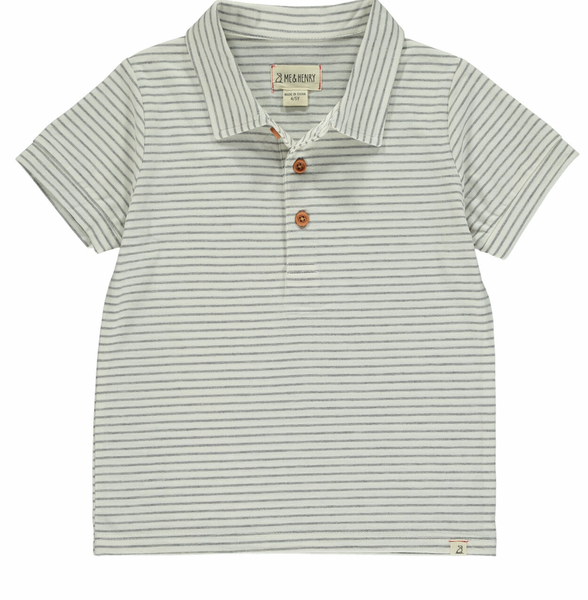 Flagstaff Polo Grey/white