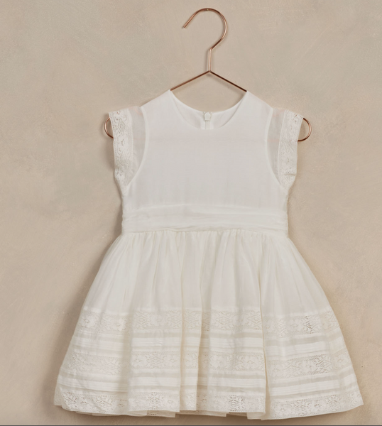 Dahlia Dress-White