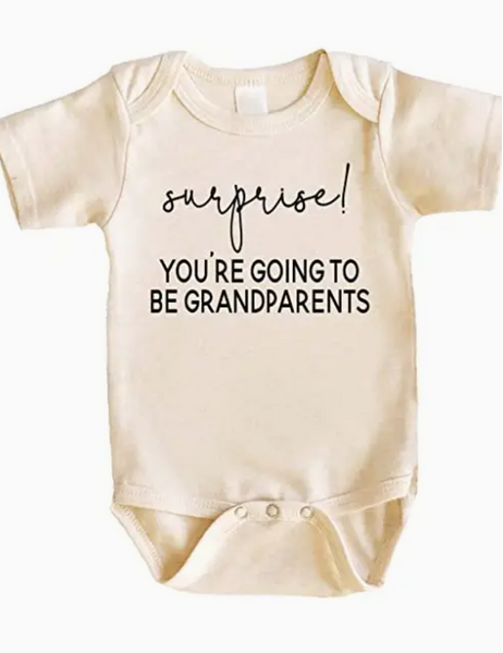 Announcement Onesie