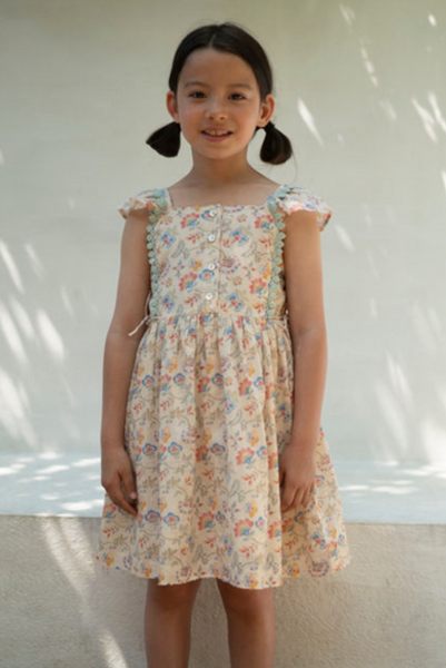 Spring Ditsy Pinafore