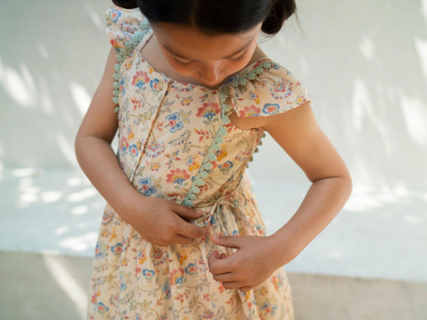 Spring Ditsy Pinafore