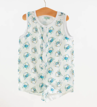 Nola Tawk Crab Print Shortall