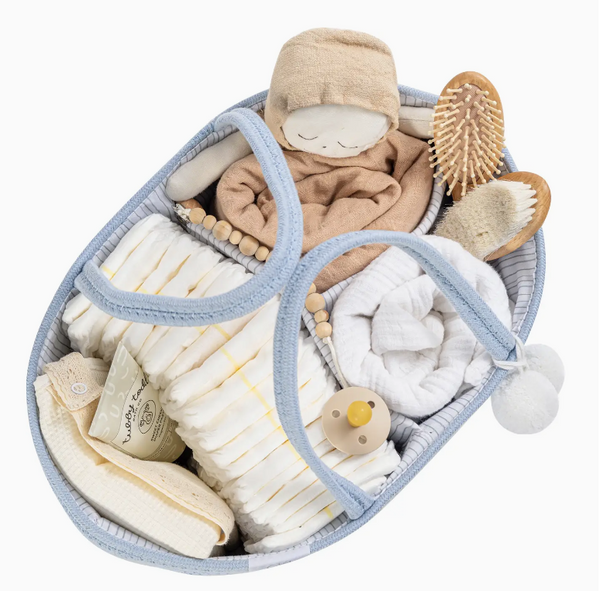 Diaper Caddy-  cotton rope