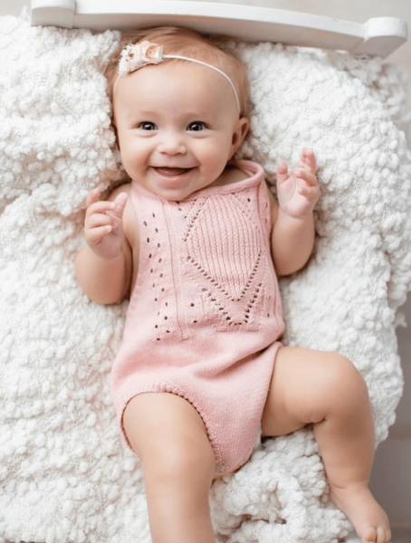Crochet Halter- Pink