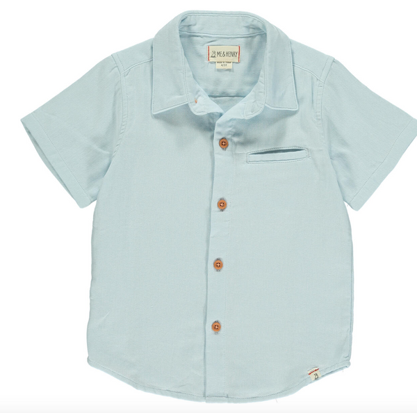 Newport Short Sleeve Blue