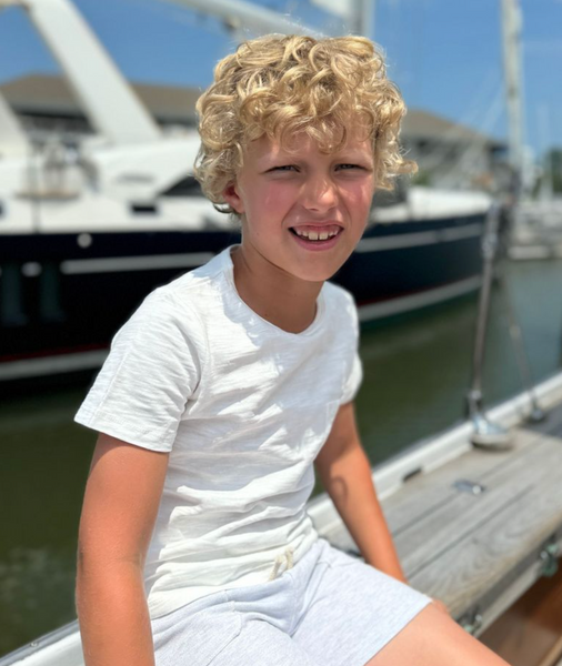 Josh Natural White Tee