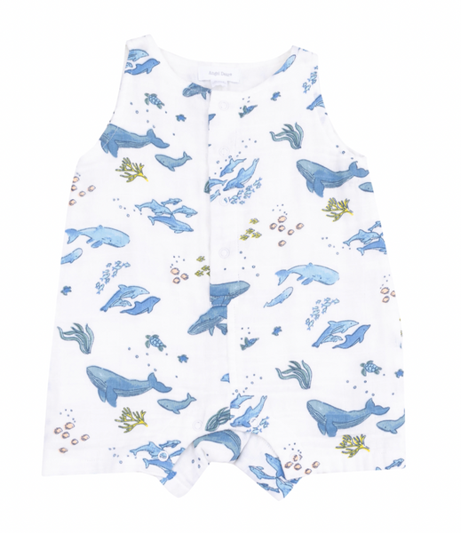 Angel Dear Watercolor Whales