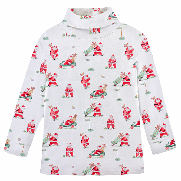 Santa Golf Turtleneck