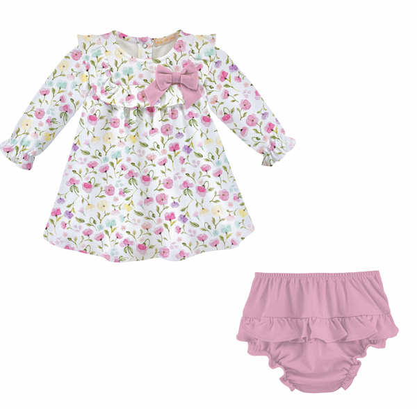 Baby Club  L/S Bloomer Set