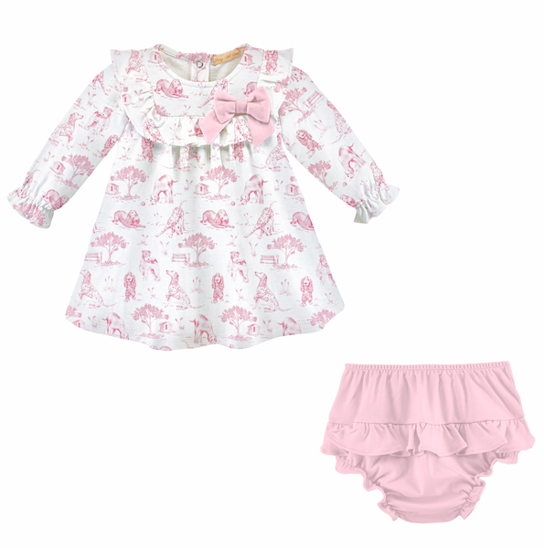 Baby Club  L/S Bloomer Set
