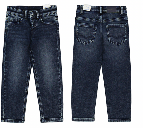 Blue Black Skinny Jeans