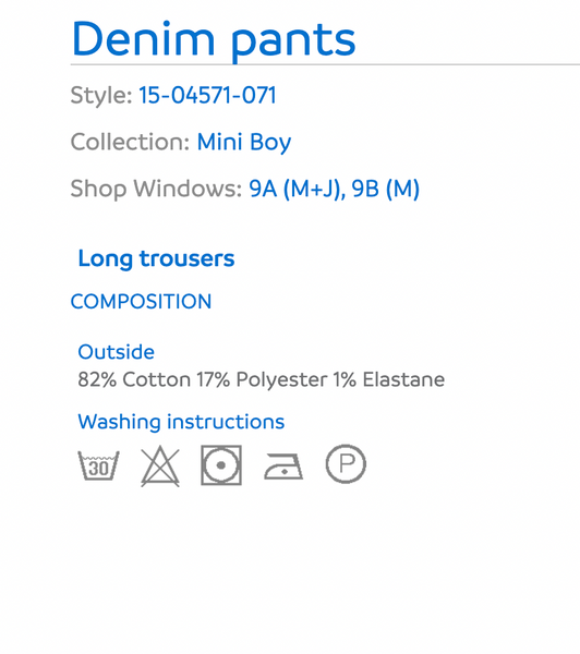 Blue Black Skinny Jeans