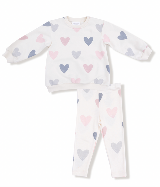 Heart French Terry Set