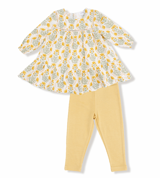Winter Dandelions Legging Set