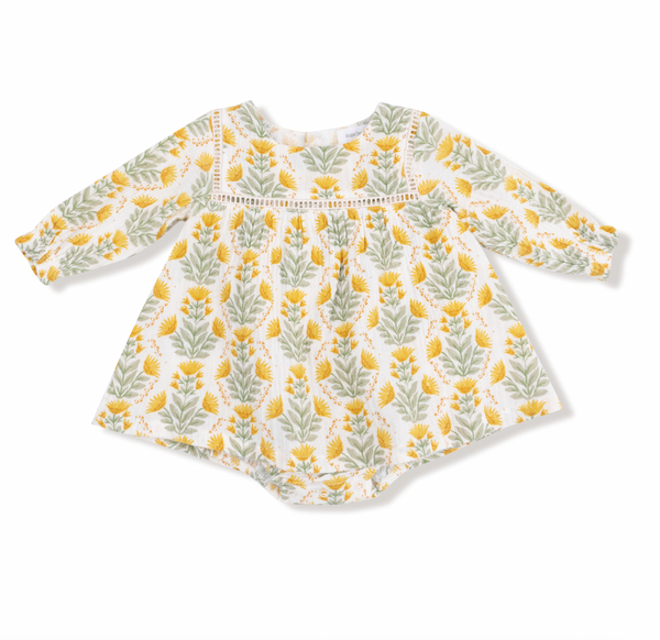 Winter Dandelions Bubble Dress