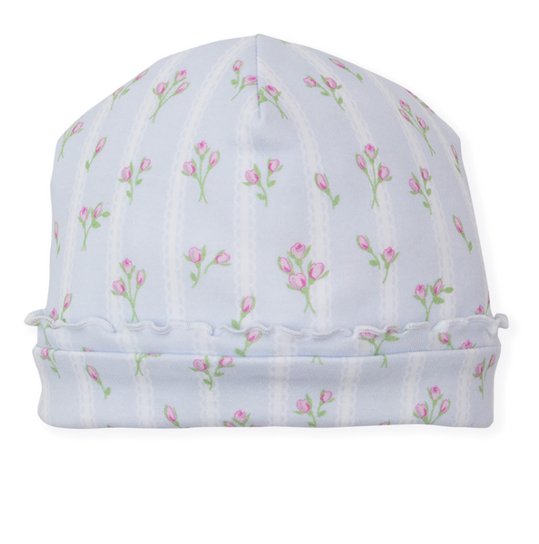 Rosebud Stripe - Blue