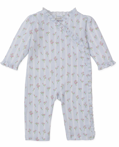 Rosebud Stripe - Blue