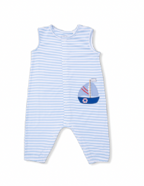 Bubbly Sailboat Stripe