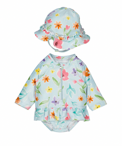 2pc L/S Swim Set Hawaii