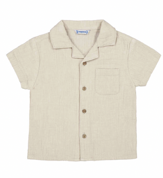 Khaki Cotton Shirt