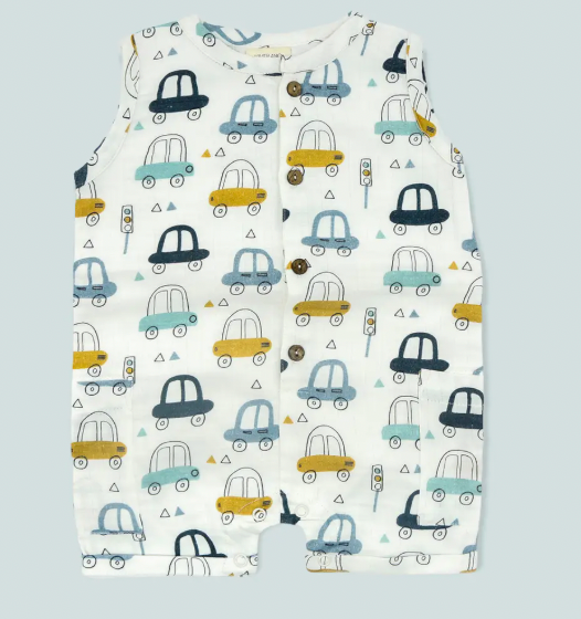 Car Shortie Romper
