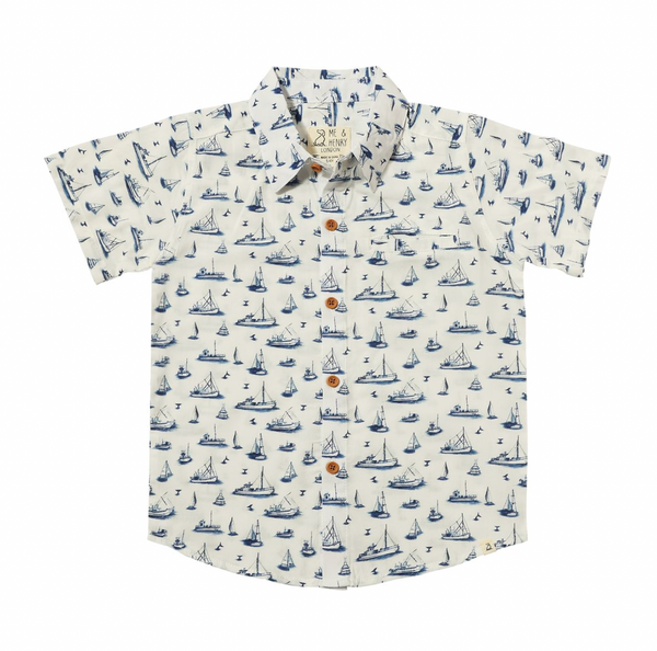 Me & Henry Navy Boats