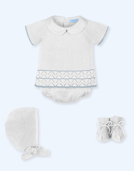 4pc Knit Sweater Bloomer Set