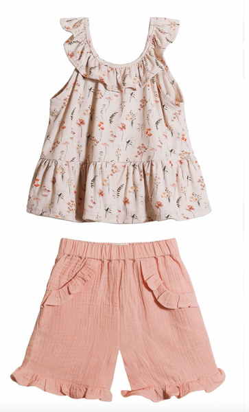 Forest Flowers Short Set