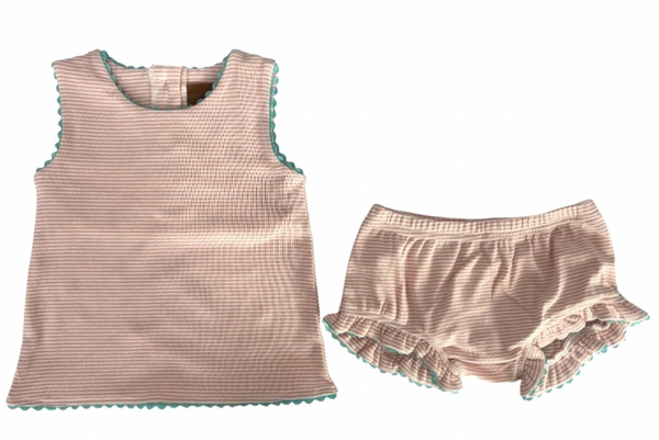 MJ Milly Bloomer Set Peach