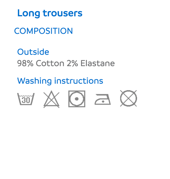 Basic Cord Trouser