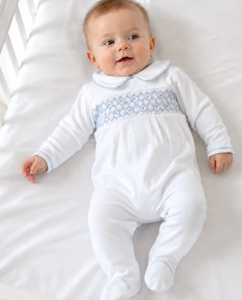 Charlie Smocked Footie