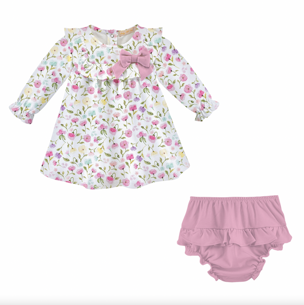 Baby Club  L/S Bloomer Set