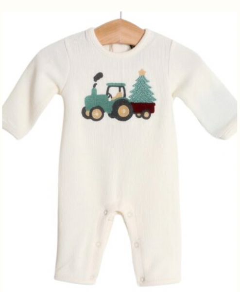 Christmas Tractor Sweater