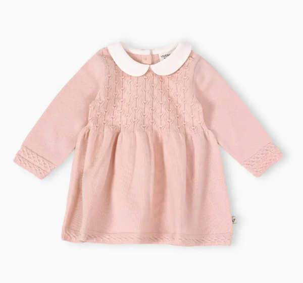 Pink Sweater Dress
