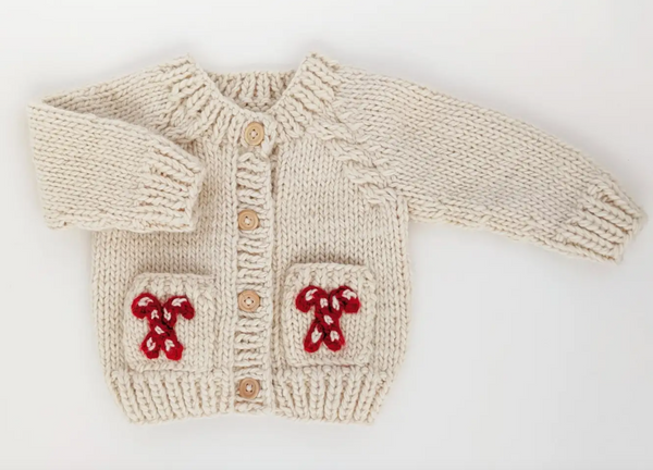 Candy Cane Stitch Sweater