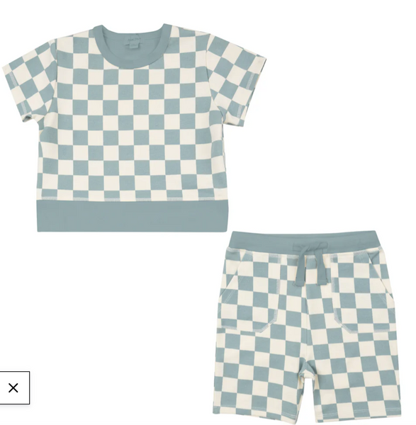 Checkerboard Gray Mist