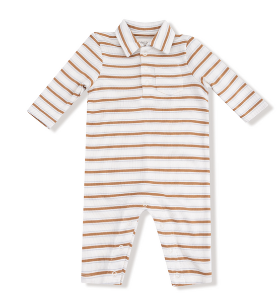 Vintage Brown Stripe