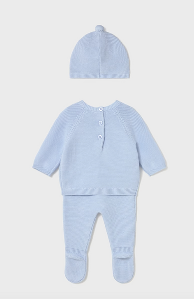 3pc Knit Set-Cielo