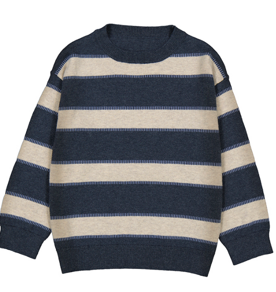 Blue Stripe Sweater