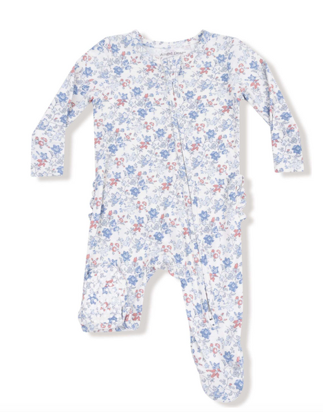 Country Girl Ruffle Footie