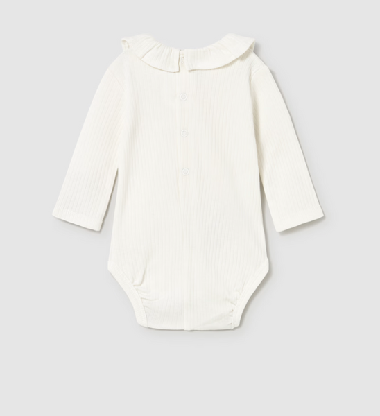 Ruffle Collar Bodysuit